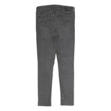 LEVI'S 711 Skinny Womens Jeans Grey Slim Denim Medium W29 L30 Stretch Cotton