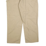 CARHARTT Mens Cotton Blend Beige Relaxed Straight Trousers W42 L30 Workwear