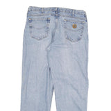 CARHARTT Mens Jeans Blue Relaxed Straight Denim Medium W36 L31 Casual Durable