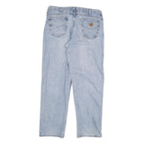CARHARTT Mens Jeans Blue Relaxed Straight Denim Medium W36 L31 Casual Durable