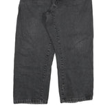 DICKIES Mens Relaxed Black Denim W34 L28 Casual Zip Cotton Blend Jeans