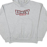 CHAMPION Mens Grey UNLV Rebels Pullover Hoodie L Cotton Blend Casual