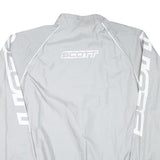 SCOTT Mens Grey Lightweight Track Jacket XL Polyester Blend Zip Athletic Fit