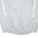 SCOTT Mens Grey Lightweight Track Jacket XL Polyester Blend Zip Athletic Fit