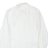 ARMANI EXCHANGE Mens White Shirt M Cotton Button Down Long Sleeve Casual