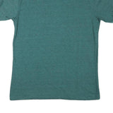 KNIGHTSBRIDGE Mens Green Short Sleeve Chevron Polo Shirt M Cotton Blend Casual