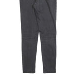 LEVI'S 721 Womens Jeans Black Slim Skinny Denim Medium W29 L30 Stretch