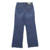 LEVI'S 512 Bootcut Womens Jeans Blue Cotton Blend Slim Denim W24 L27 Stylish
