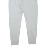 NIKE Mens Joggers Grey & White Slim Tapered M W31 L27 Cotton Blend Casual Wear