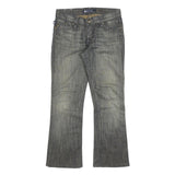ROCK & REPUBLIC Womens Jeans Grey Regular Straight Denim Medium W28 L26 Stylish