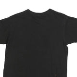 POETIC JUSTICE Mens Black Graphic T-Shirt M Short Sleeve Crew Neck Casual Cotton