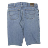 LEE Mens Denim Blue Shorts L W36 Classic Cotton Blend Casual