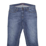 TOMMY HILFIGER Womens Jeans Blue Relaxed Straight Denim Medium W32 L26 Classic