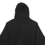 CHAMPION REVERSE WEAVE Mens Black Hoodie L Cotton Pullover Hooded Sweatshirt