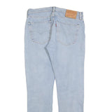 LEVI'S 512 Tapered Mens Jeans Blue Slim Tapered Denim Light W32 L32 Stylish