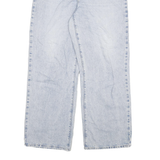 LEVI'S Womens High Waisted Straight Jeans Blue Loose Straight Denim Light W32
