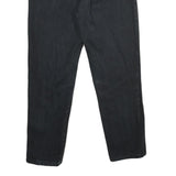 TEDDY'S Womens Classic Black Denim Jeans Cotton Zip W30 L28 Stylish Casual