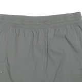 TE VERDE Womens Grey Cargo Mini Polyester Blend Skort Size M Adjustable Waist