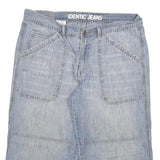 IDENTIC JEAN Mens Denim Blue Casual Shorts XL W34 Relaxed Fit Cotton Blend