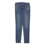 LEVI'S Womens Jeans Blue Slim Skinny Denim Medium W26 L29 Stretch Zip Fly