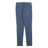 LEVI'S Womens Jeans Blue Slim Skinny Denim Medium W26 L29 Stretch Zip Fly