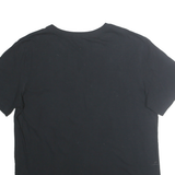 NIKE Mens Black Air Graphic T-Shirt M Short Sleeve Crew Neck Cotton Casual