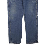DICKIES Womens Regular Blue Denim Classic Fit Jeans W40 L30 Workwear Zip Closure