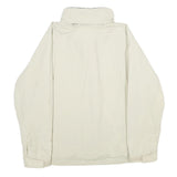 COLUMBIA Womens Cream Nylon Shell Jacket XL Outdoor Zip Plain Lightweight Water