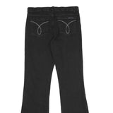 CALVIN KLEIN JEANS Womens Black Regular Fit Flared Denim W30 L34 Stylish