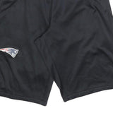 NIKE Mens Black NFL Logo Sports Casual Polyester Shorts XL W36 Comfortable Fit
