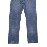 LEVI'S 513 Mens Slim Jeans Blue Denim Medium W30 L32 Zip Cotton Blend