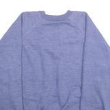 RUNNER Mens Blue V-Neck M Acrylic Pullover Sweatshirt Casual
