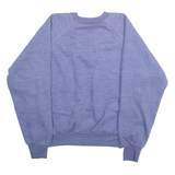 RUNNER Mens Blue V-Neck M Acrylic Pullover Sweatshirt Casual