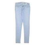 LEVI'S Womens Jeans Light Blue Slim Skinny Denim Rinse W28 L32