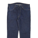 LEVI'S Mens Blue Regular Fit Straight Denim Jeans W33 L24 Classic Cotton Zip