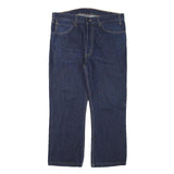LEVI'S Mens Blue Regular Fit Straight Denim Jeans W33 L24 Classic Cotton Zip