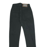 DI RAFFAELE Womens Regular Fit Black Cotton Denim Jeans W26 L33 Slim Straight