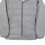 SERGIO TACCHINI Mens Grey Jacket M Polyester Blend Plain Lightweight Zip