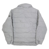 SERGIO TACCHINI Mens Grey Jacket M Polyester Blend Plain Lightweight Zip