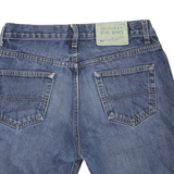 TOMMY HILFIGER Mens Denim Blue Cut-Off Shorts M W32 Classic Fit Casual Summer