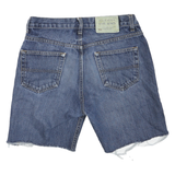 TOMMY HILFIGER Mens Denim Blue Cut-Off Shorts M W32 Classic Fit Casual Summer