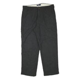 POLO RALPH LAUREN Mens Wool Blend Grey Regular Fit Straight Trousers W38 L31