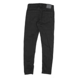 LEVI'S 512 Tapered Mens Jeans Black Regular Cotton Blend W30 L28 Zip Fit Skinny