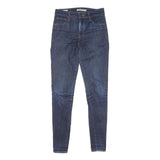 LEVI'S 720 Big E High Rise Super Skinny Womens Jeans Blue Slim Denim Medium W26