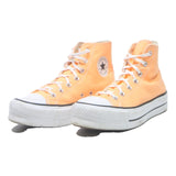 CONVERSE Chuck Taylor All Star Mens High Top Trainers Peach Canvas UK 7 Stylish