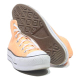 CONVERSE Chuck Taylor All Star Mens High Top Trainers Peach Canvas UK 7 Stylish