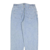 BIG STAR Womens Jeans Light Blue Regular Straight Denim Rinse W28 L30 Zip