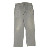 CARHARTT Mens Regular Fit Grey Cotton Blend Denim Jeans W32 L32 Workwear Utility