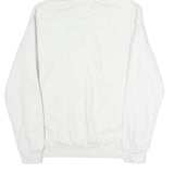 PUMA Mens White Hoodie M Cotton Casual Pullover Hooded Sweatshirt