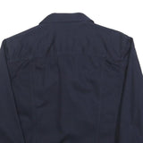 CHAPS Womens Navy Blue Jacket XL Cotton Classic Button Denim Label
